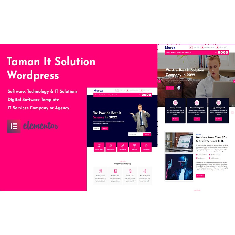 Taman - Technology and IT Solutions Theme