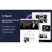 Bgard - Bodyguard Protection WordPress Theme