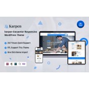 Karpen - Carpenter and Wood Responsive WordPress Theme