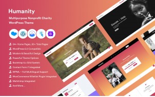 Charity & Nonprofit WordPress Theme