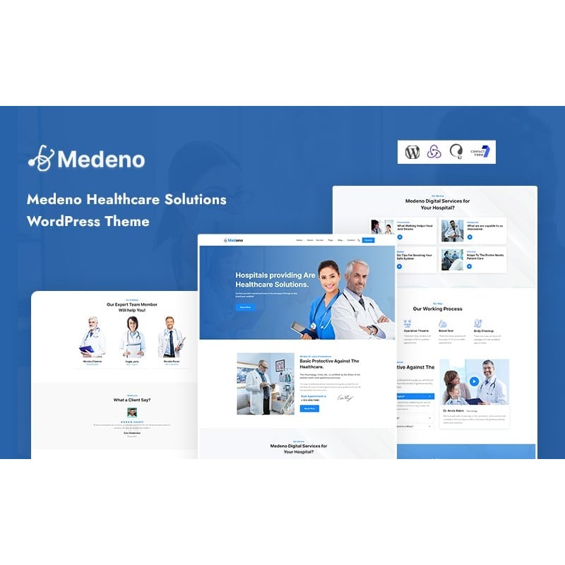Medeno - Healthcare Solutions WordPress Theme