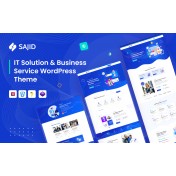 Sajid - IT Startup & IT Solution WordPress theme