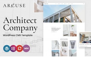 Arcuse - Real Estate and Architecture WordPress Theme