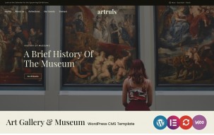 Artruls - Gallery and Museum WordPress Theme