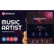 Musicle Music WordPress Theme