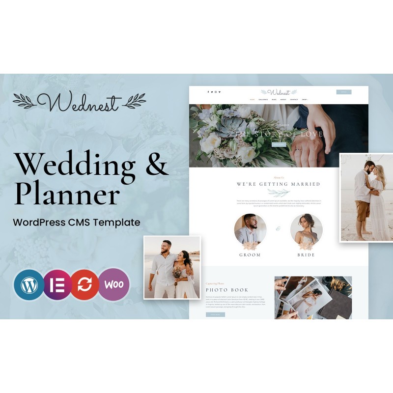Wednest - Wedding and Event WordPress Theme