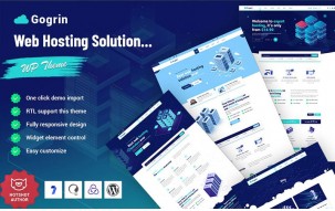 Gogrin - Web Hosting Solution WordPress Theme