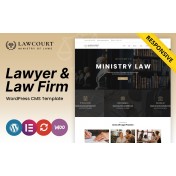 Lawcourt - Attorney and Lawyers WordPress Theme