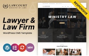 Lawcourt - Attorney and Lawyers WordPress Theme