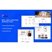 Bikot - Apps Landing Page WordPress Theme