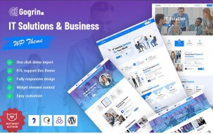 Gogrin - IT Solutions & Business Service WordPress Theme