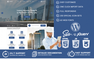 Luxury - Single Property WordPress Theme