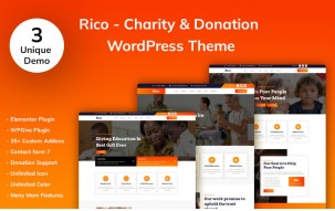 Rico - Charity & Donation WordPress Theme