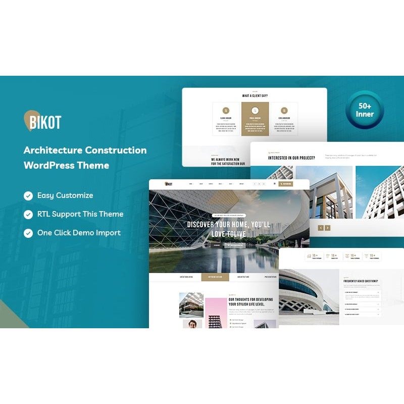 Bikot - Architecture & Construction Company WordPress Theme