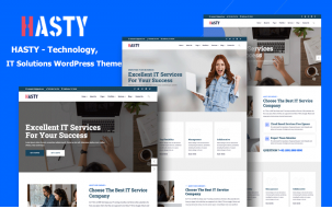 Hasty - IT Solutions, Technology & Multipurpose WordPress Theme