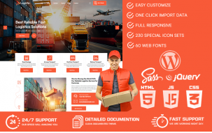 Logista - Transport & Logistics WordPress Theme