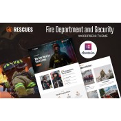 Rescues - Fire Department and Security Business WordPress Theme