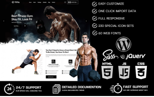 Fitta - Gym & Fitness WordPress Theme