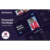 Perinfo - Personal Portfolio WordPress Theme