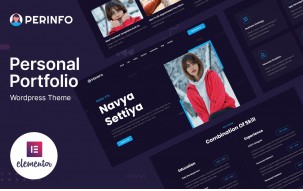 Perinfo - Personal Portfolio WordPress Theme