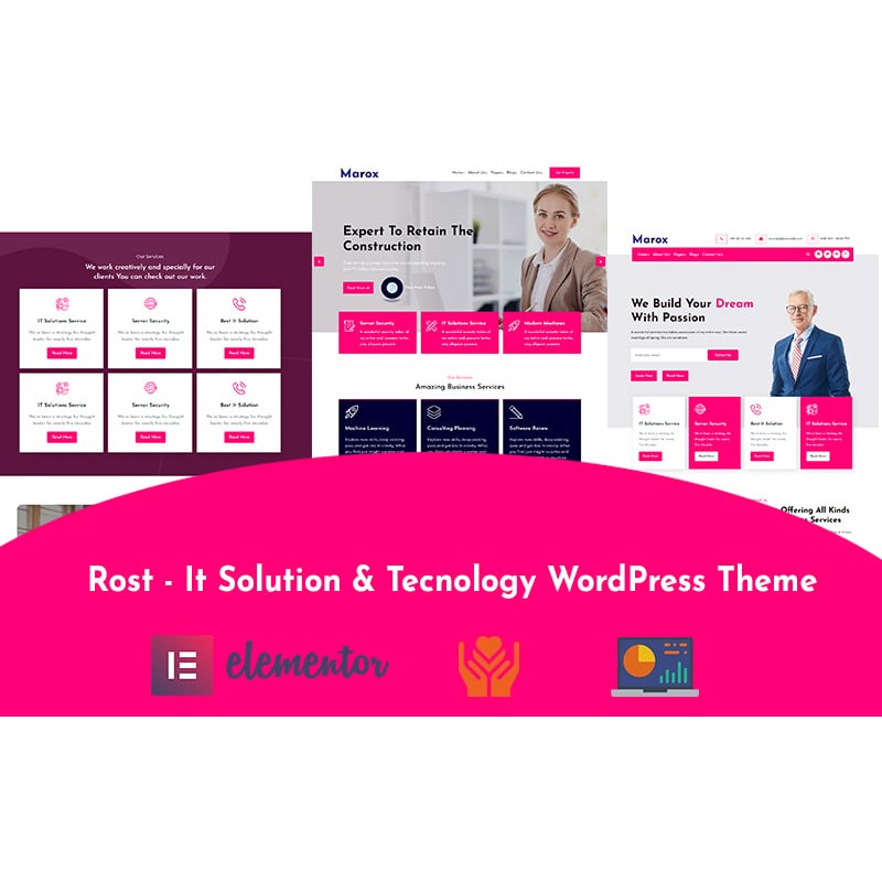 Rost - Technology & IT Solutions WordPress Theme