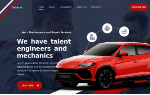 TishAuto - Car Maintenance WordPress Theme