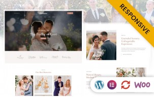 Wedame - Elegant Wedding and Event Planner Elementor WordPress Responsive Theme