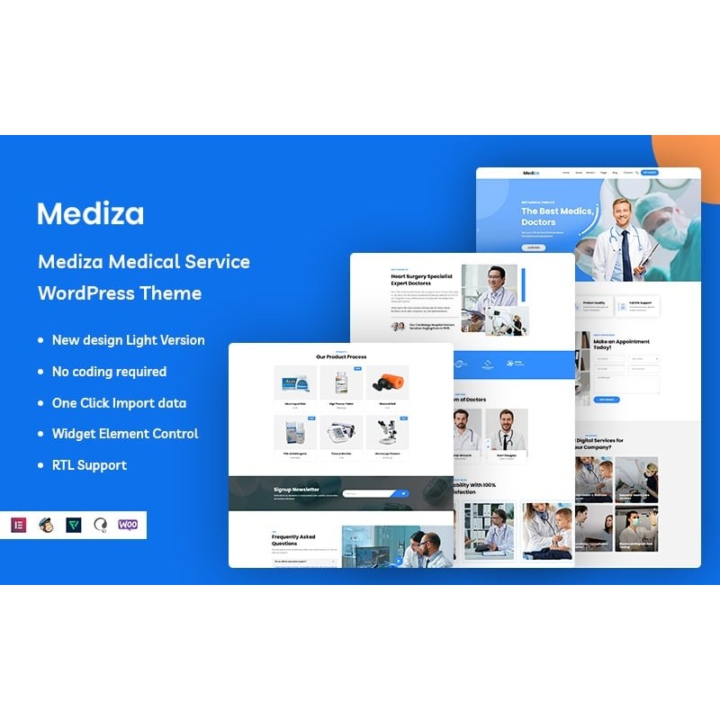 Mediza - Medical Service WordPress Theme