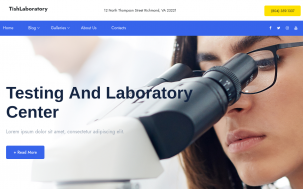 TishLaboratory - Laboratory and Science Research WordPress Theme
