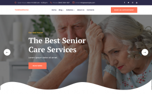 TishRestHome - Rest Home WordPress Theme