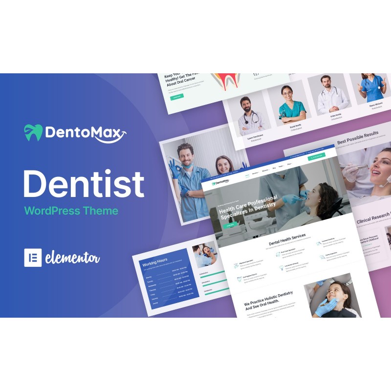 DentoMax - Dentist, Medical and Healthcare WordPress Theme