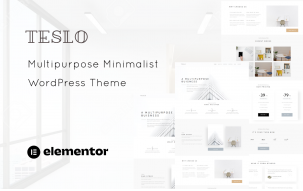 Teslo - Multipurpose Business and IT Solution Minimalist WordPress Theme
