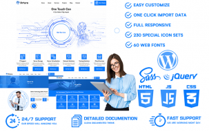 Artura - It Solutions & Business Service Creative WordPress Theme