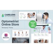 Carelens - Optometrist and Eye Care WordPress Theme