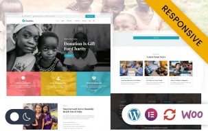 Charities - Charity NonProfit Fundraising Elementor WordPress Responsive Theme