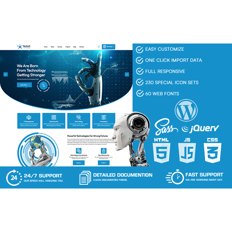 Technit - Technology WordPress Theme