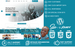 Donati - Charity & Donation WordPress Theme