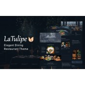 LaTulipe - Tasty Dining Restaurant WordPress Theme