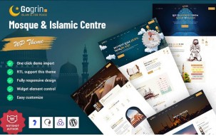 Gogrin - Mosque & Islamic Centre WordPress Theme