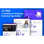 ItTech - IT Solutions, Technology & Multipurpose WordPress Theme