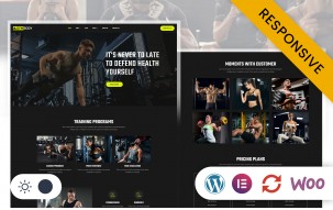 GYMBody - Gym and Fitness Elementor WordPress Responsive Theme