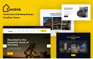 Constrid - Construction Building Business WordPress Theme