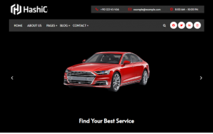 Hachi | Automechanic & Car Rental WordPress Theme