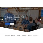 Sabah - IT Solution Landing Page WordPress Theme