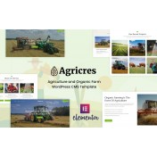 Agricres - Agriculture and Organic Farm WordPress Theme