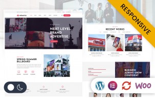 Adverta - Advertising and Marketing Agency Elementor WordPress Responsive Theme