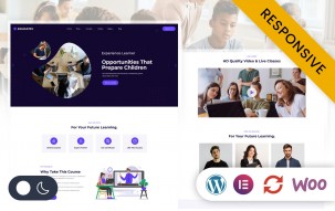 Educatsy - Education & Online Courses Elementor WordPress Responsive Theme
