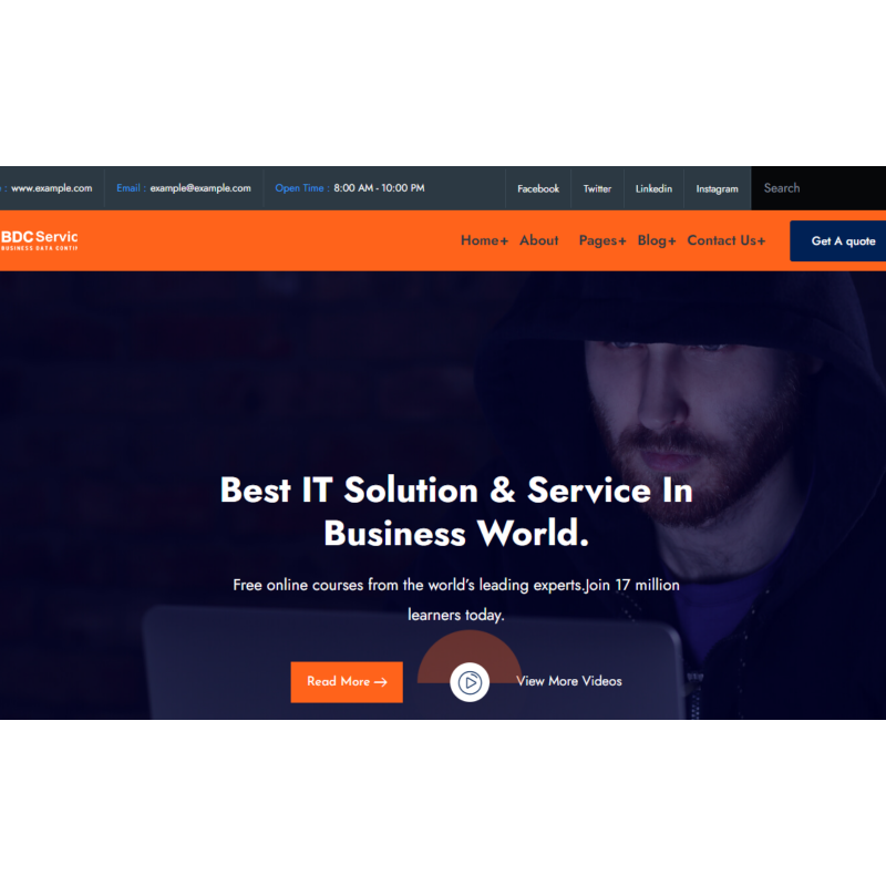 Badsa - IT Solutions & Technology WordPress Theme