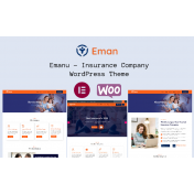 Emanu - Insurance Company WordPress Theme