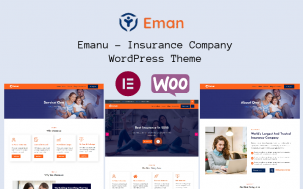 Emanu - Insurance Company WordPress Theme